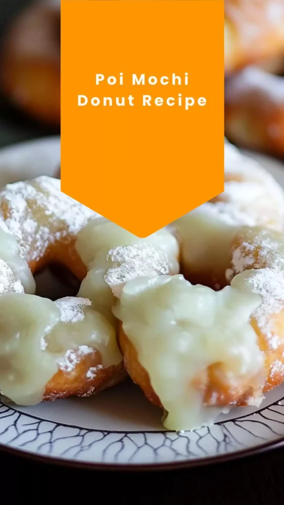 poi mochi donut recipe