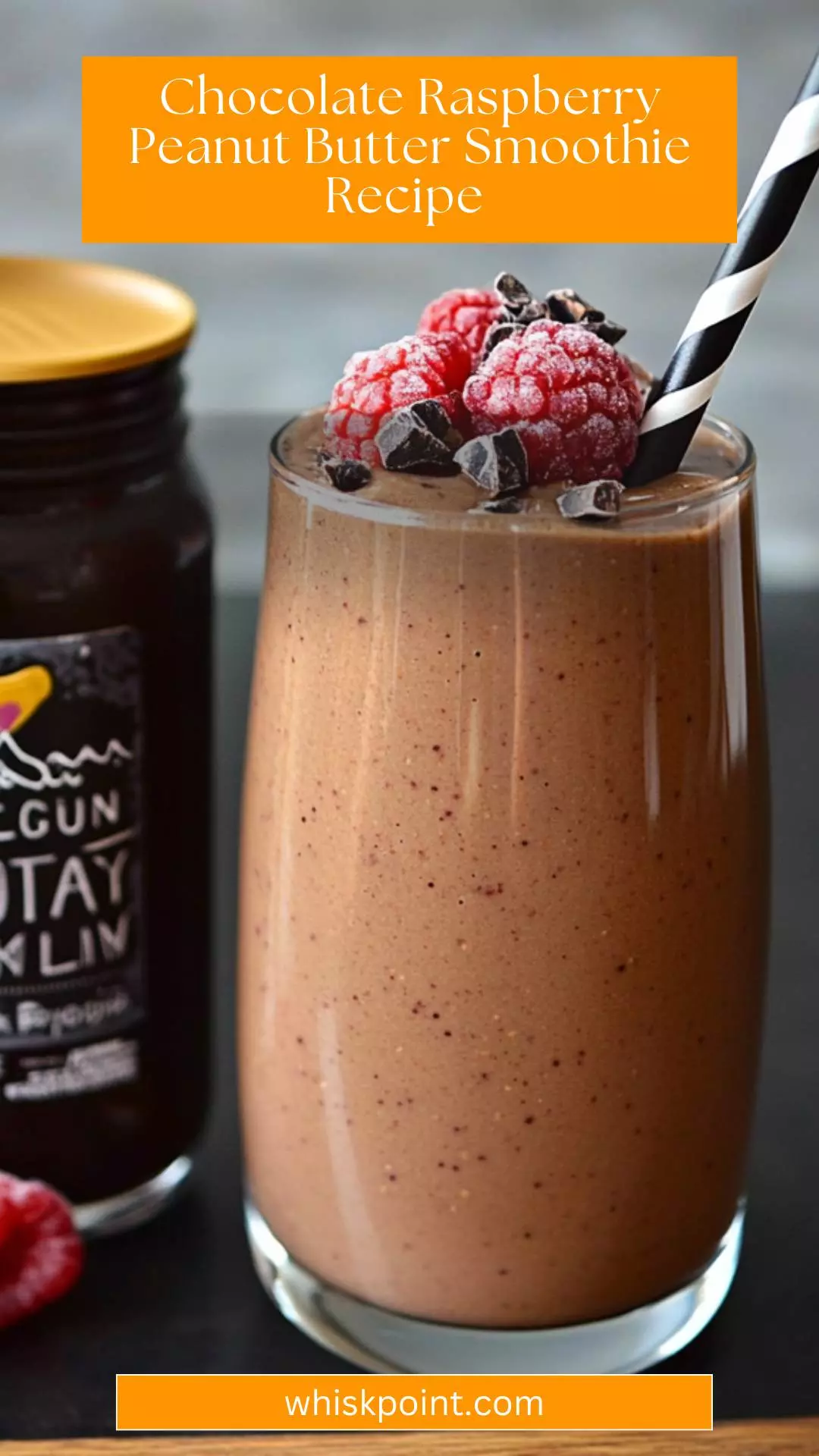 chocolate raspberry peanut butter smoothie recipe