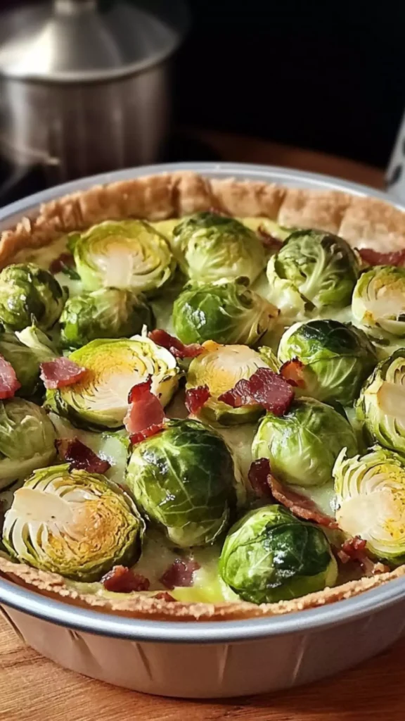 jamie oliver brussel sprout bacon quiche