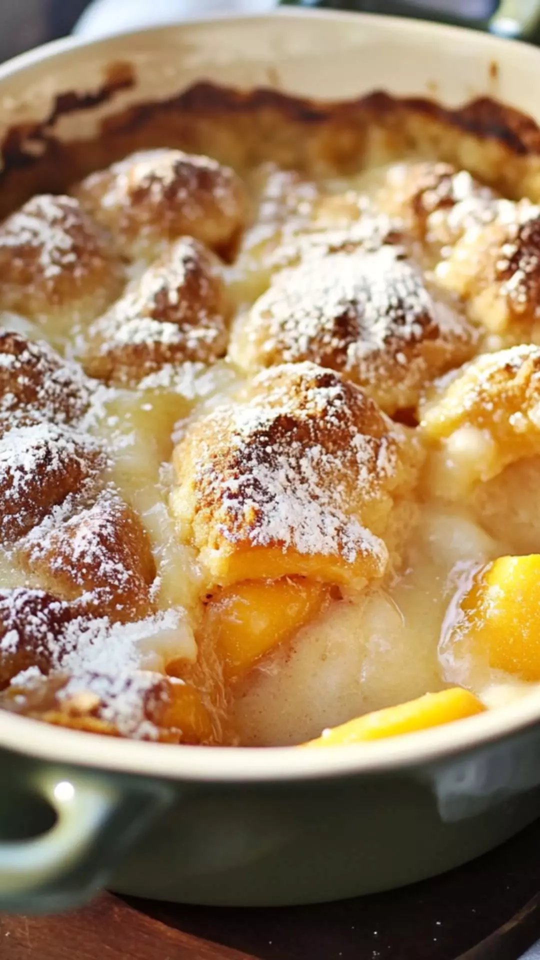 jamie oliver peach cobbler