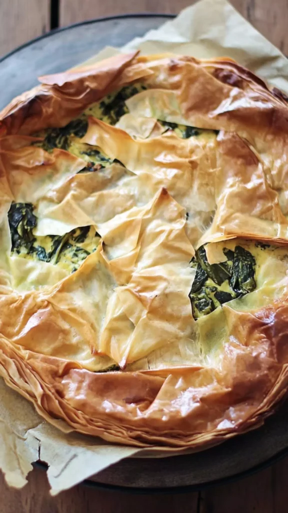jamie oliver spinach feta filo pie copycat recipe