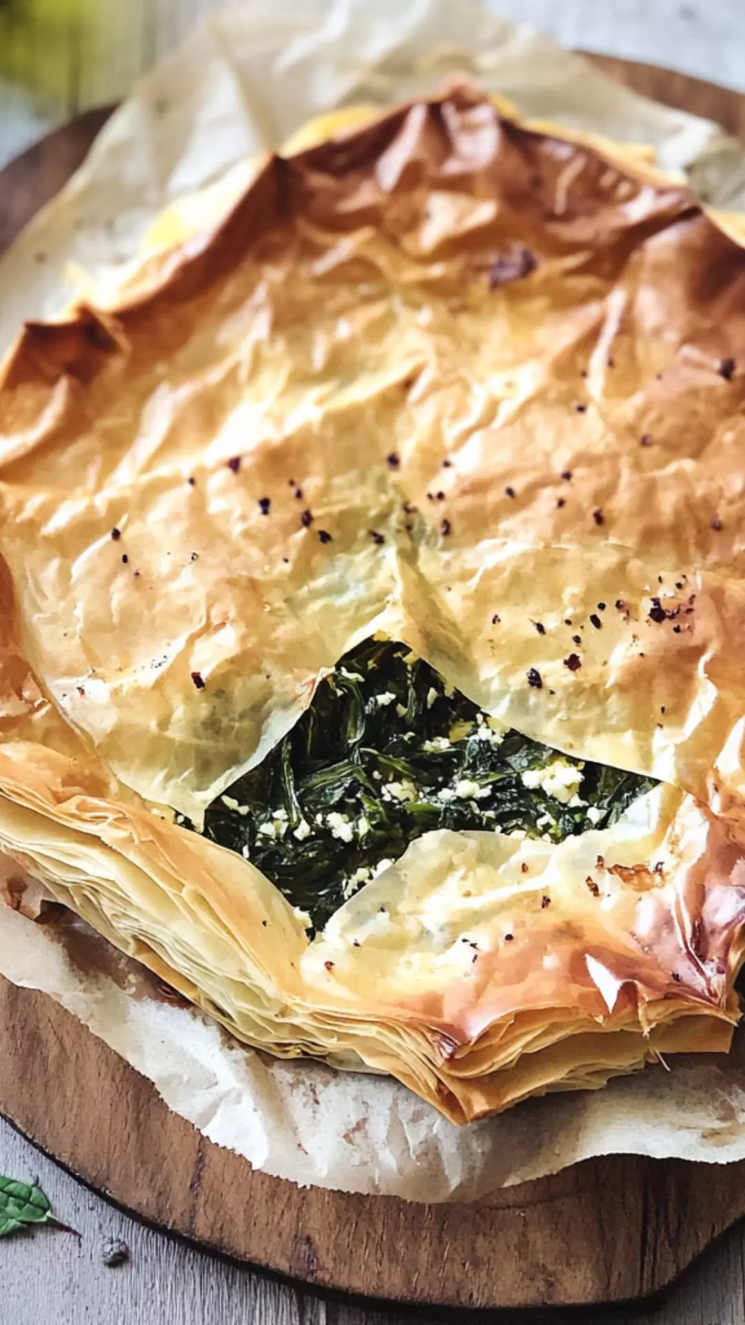 jamie oliver spinach feta filo pie