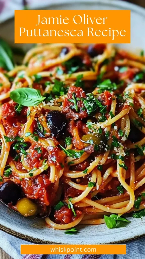 Jamie oliver puttanesca recipe