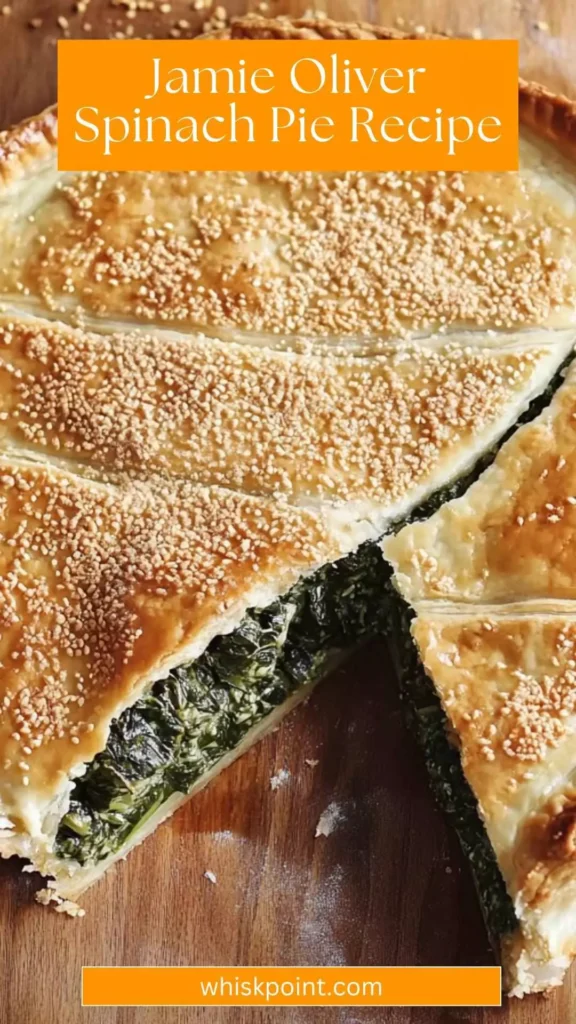 Jamie Oliver Spinach Pie Recipe – Whisk Point