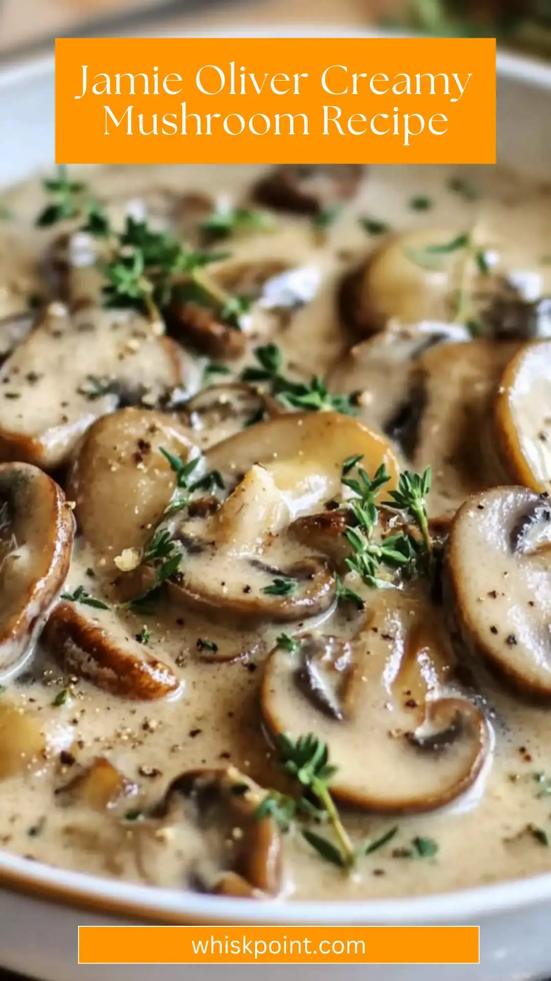 jamie oliver creamy mushroom recipe