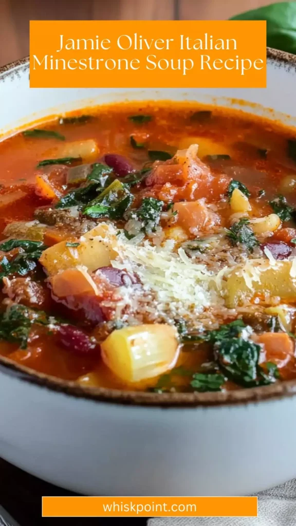 Jamie oliver italian minestrone soup recipe