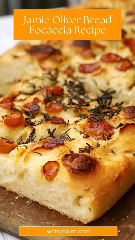 Jamie oliver bread focaccia recipe