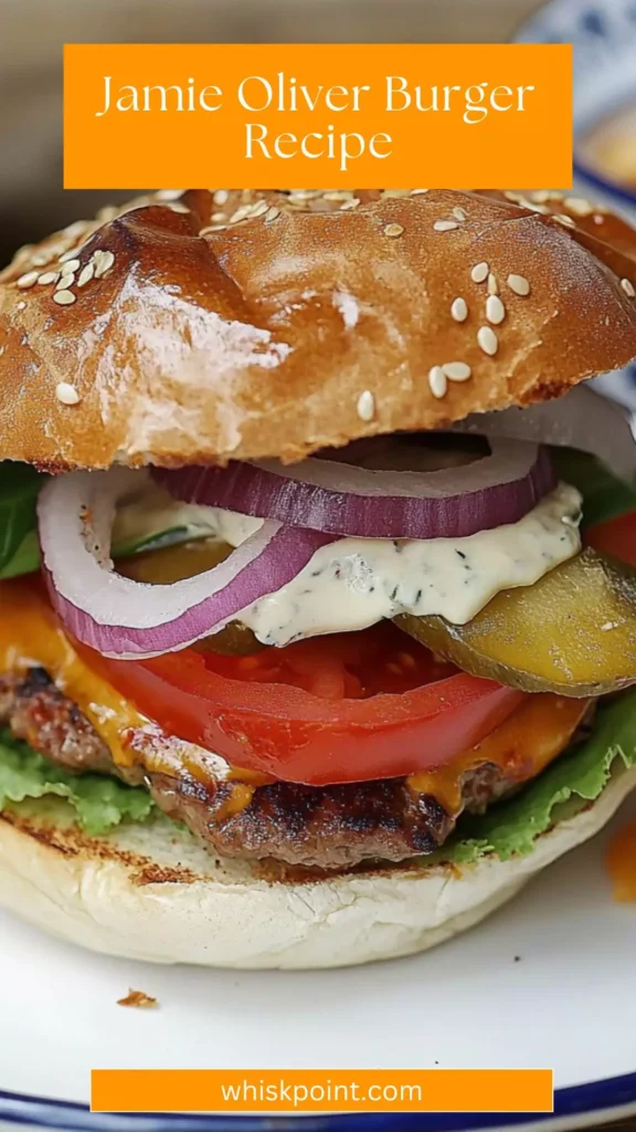 Jamie oliver burger recipe