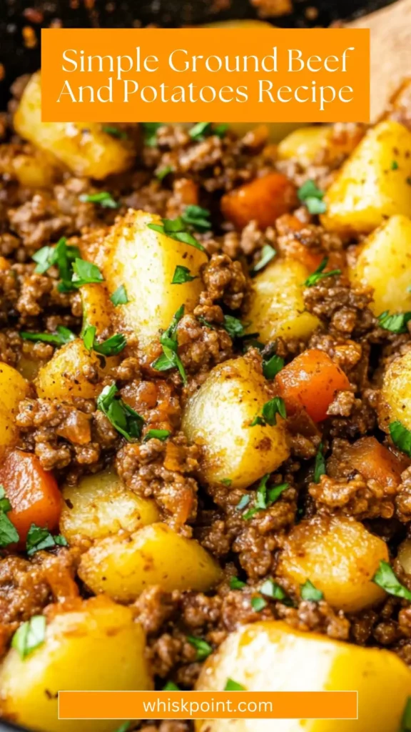 Simple Ground Beef And Potatoes Recipe
