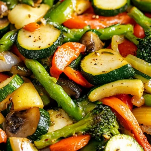 healthy sauteed vegetables