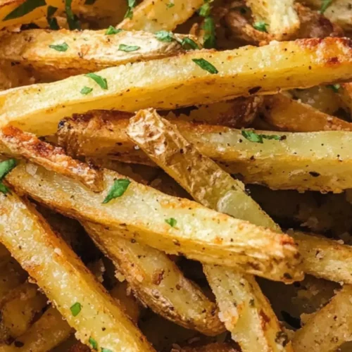 homemade baked fries