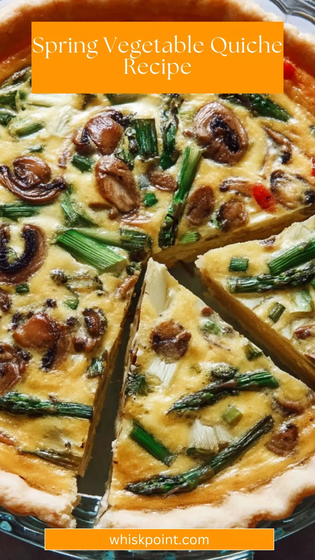 spring vegetable quiche recipe