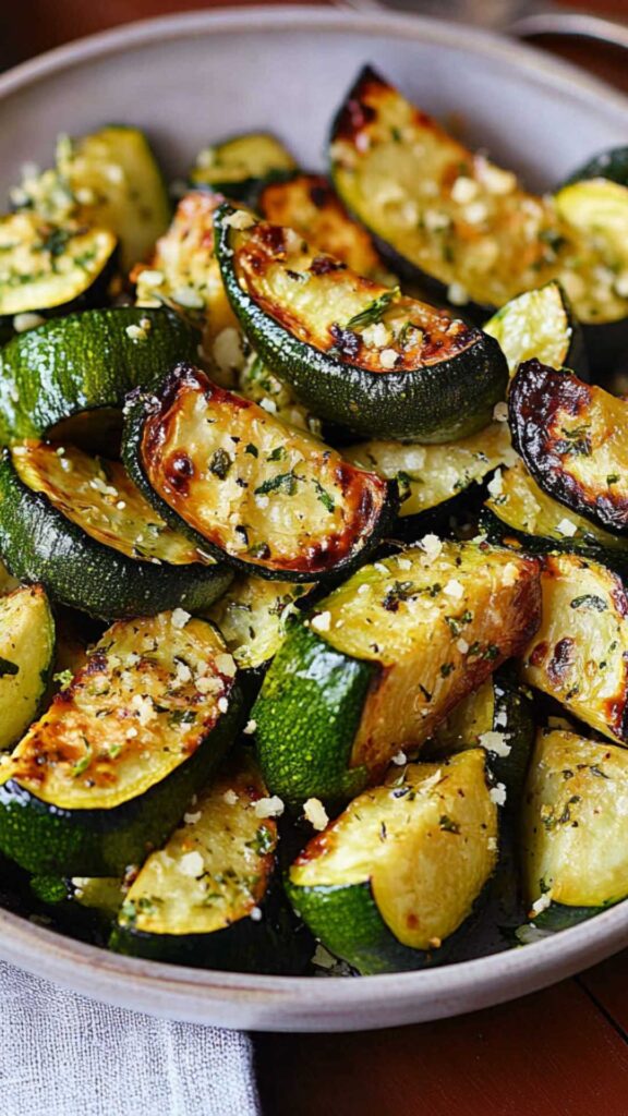 Roasted Zucchini Roasted Zucchini