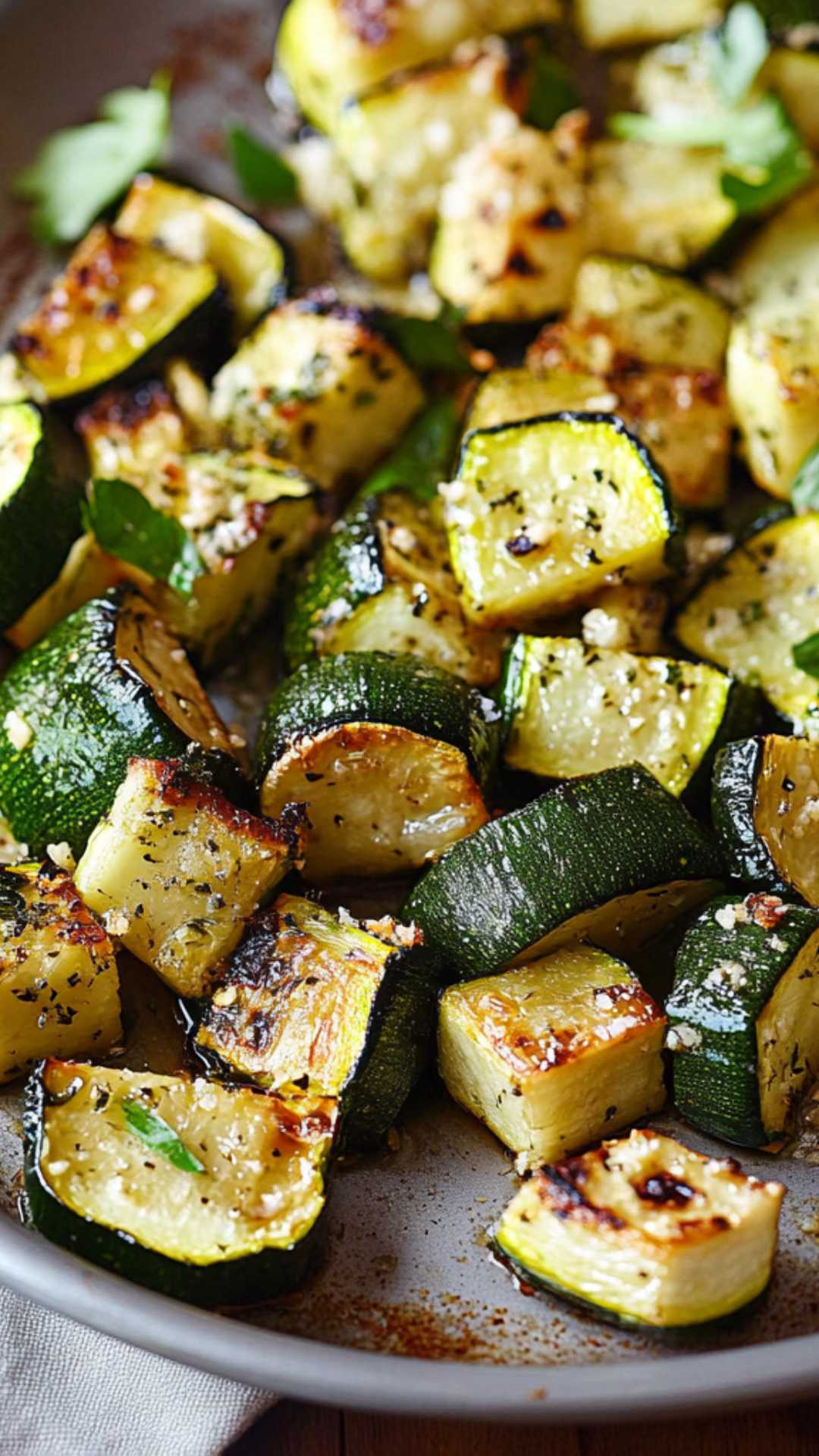 Roasted Zucchini Healthy Recipe