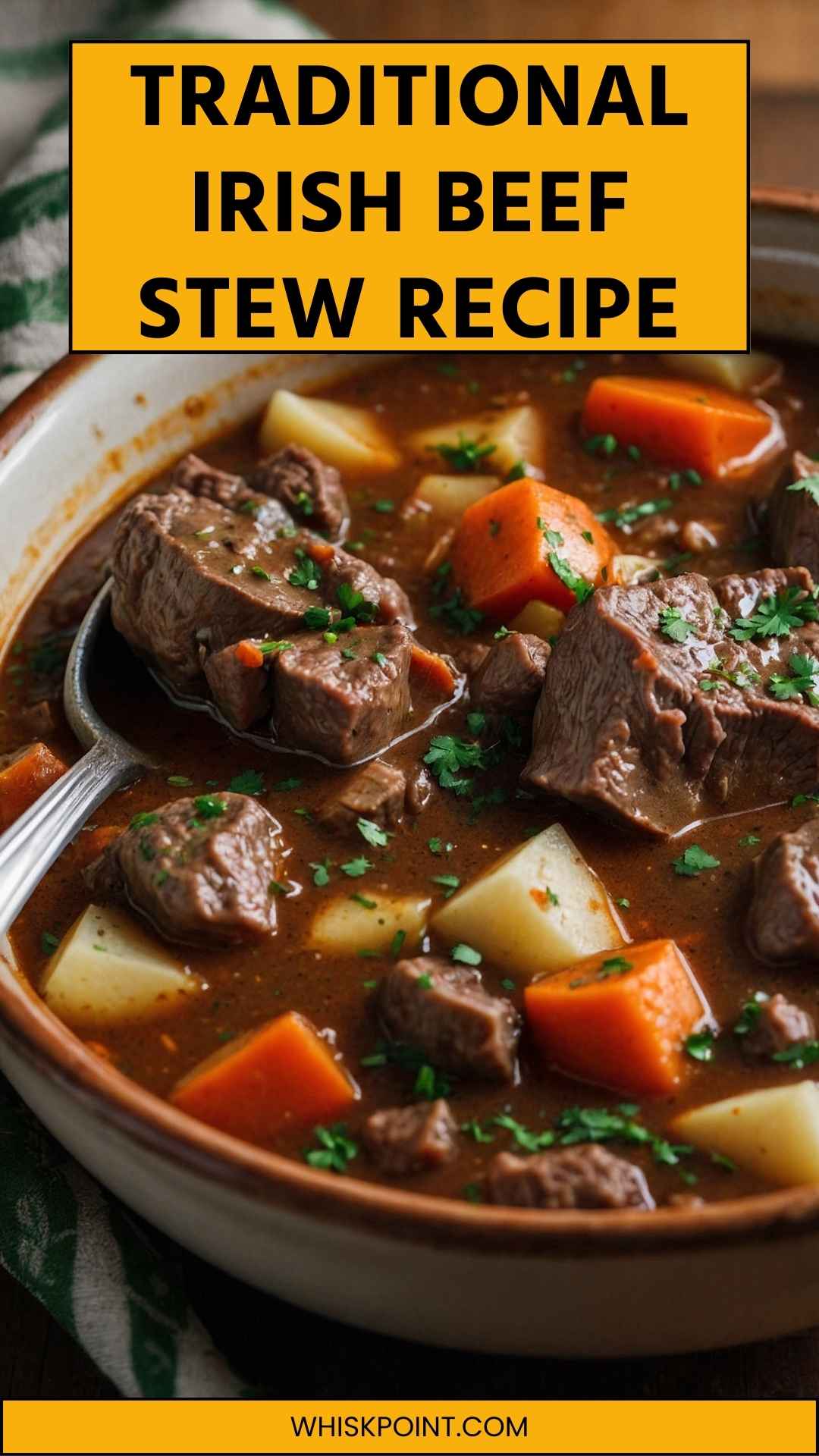 Traditional Irish Beef Stew Recipe