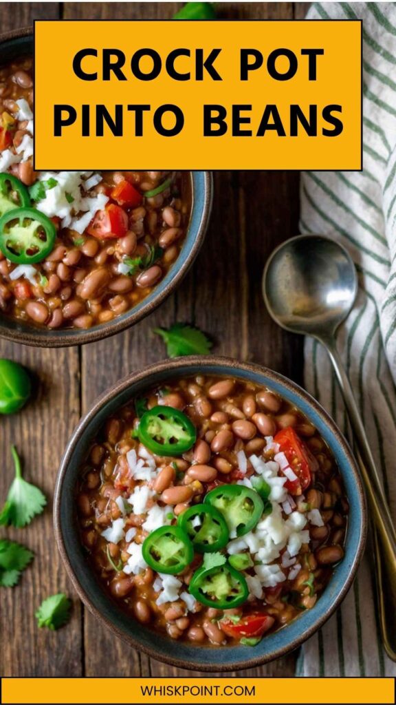 Crock Pot Pinto Beans