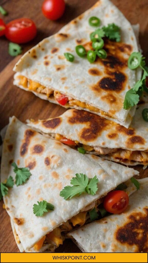 Healthy Chicken Quesadilla