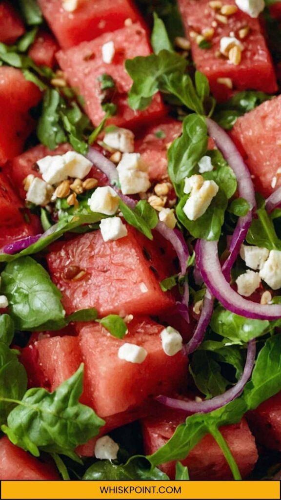 Watermelon Arugula Salad Watermelon Arugula Salad