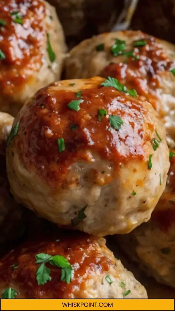 Baked Turkey Meatballs Baked Turkey Meatballs