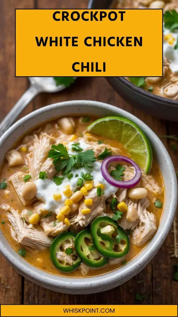 Crockpot White Chicken Chili