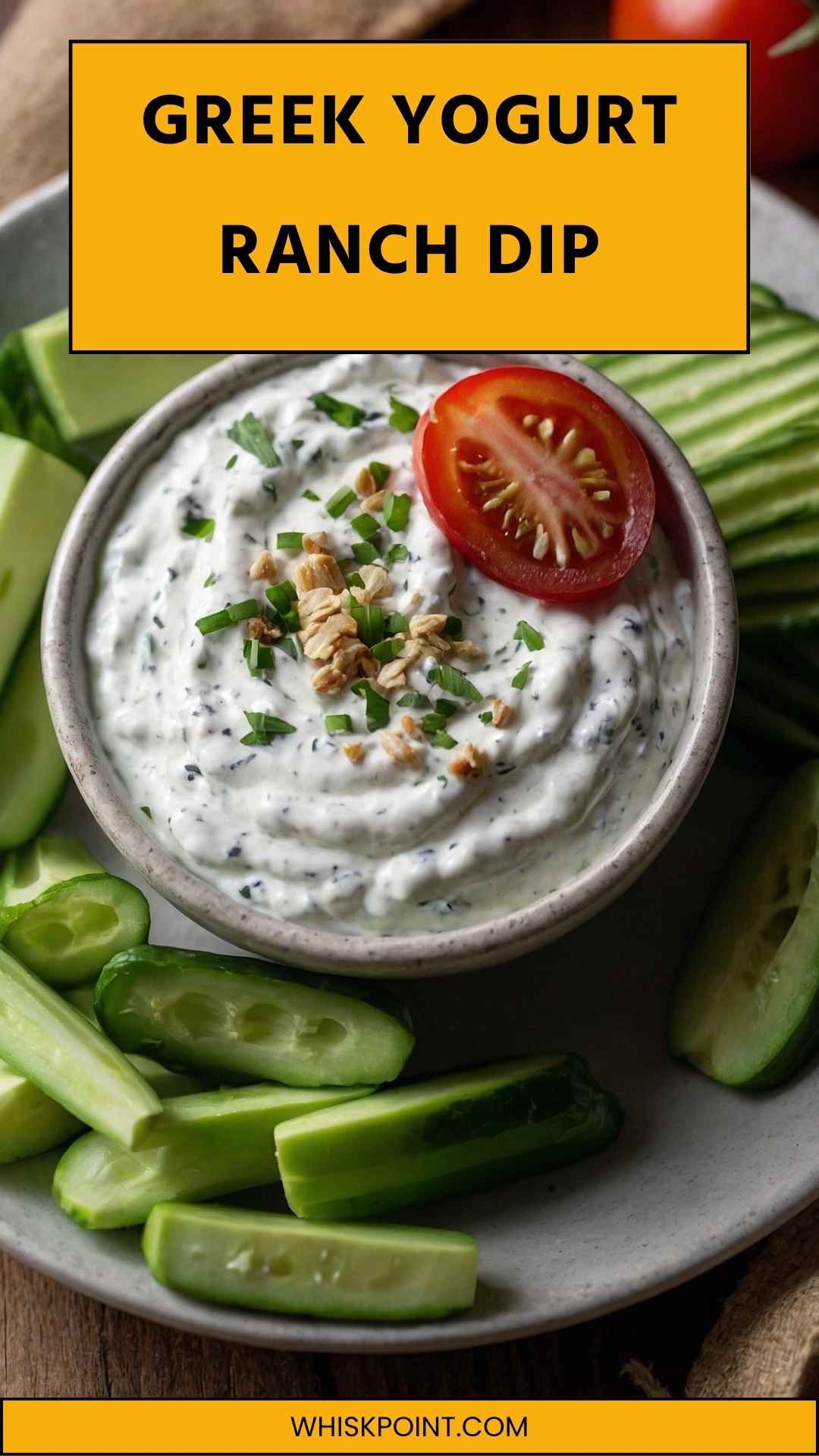Greek Yogurt Ranch Dip