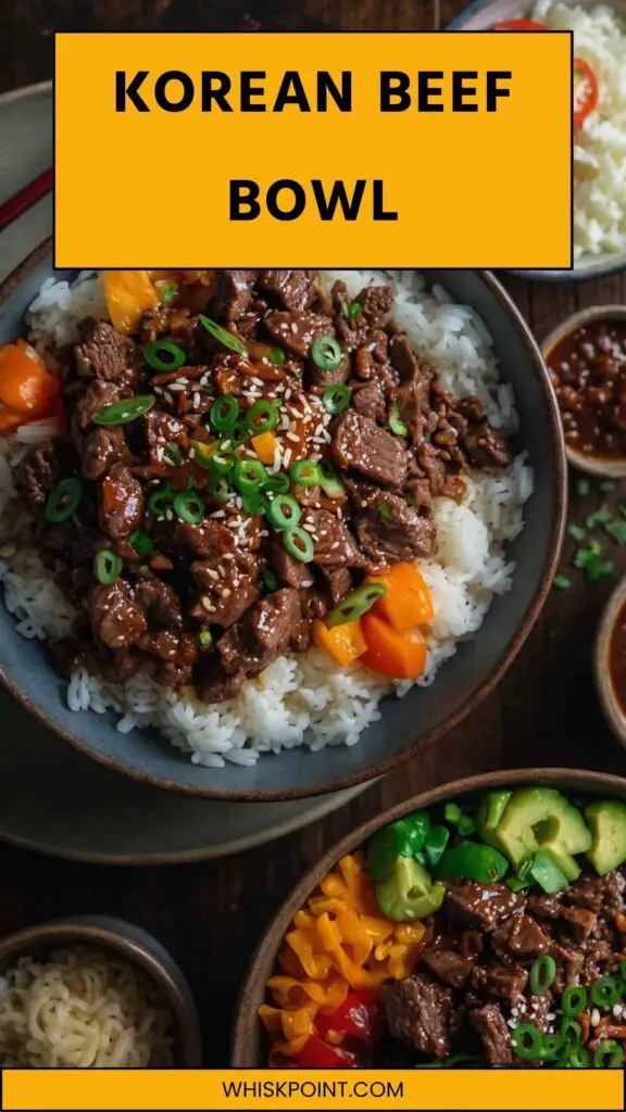 Korean Beef Bowl Recipe Korean Beef Bowl Recipe