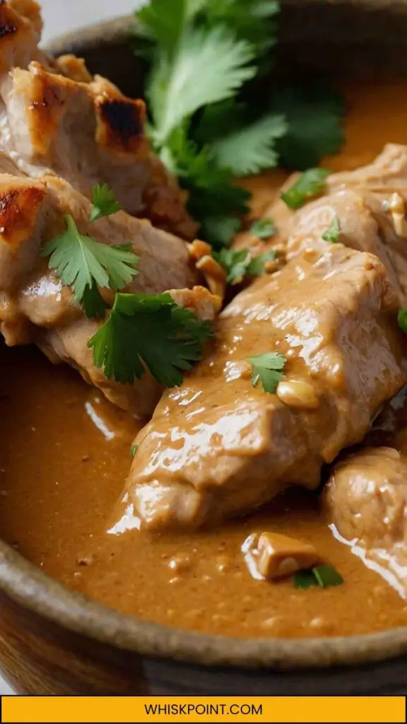 Satay Chicken with Peanut Dipping Sauce Recipe