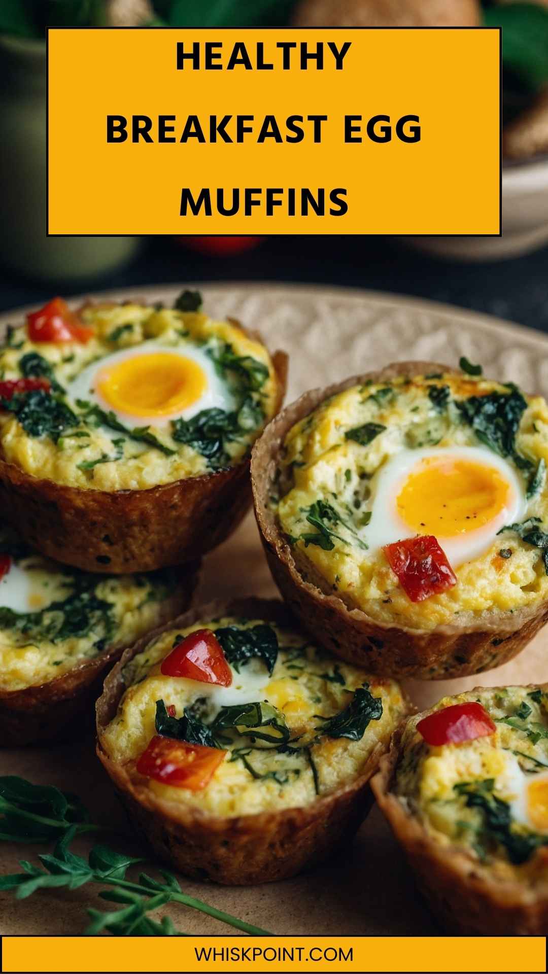 healthy breakfast egg muffins
