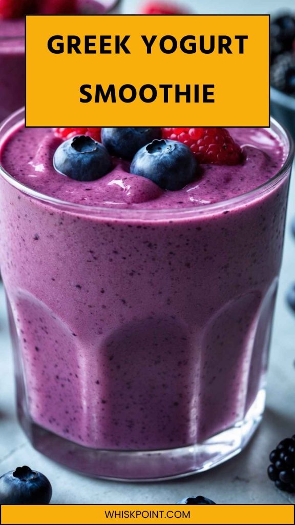 Greek Yogurt Smoothie Greek Yogurt Smoothie