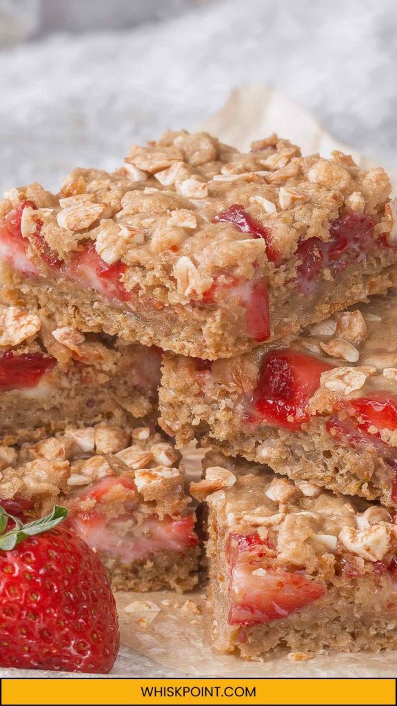 How to Make Strawberry Oatmeal Bars How to Make Strawberry Oatmeal Bars