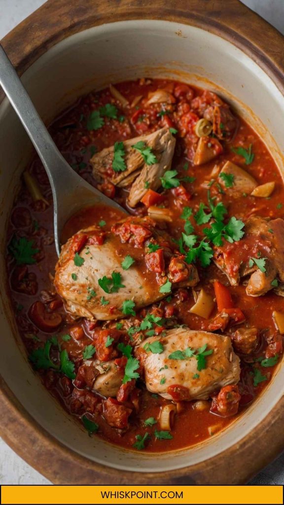 How to Make Slow Cooker Chicken Cacciatore How to Make Slow Cooker Chicken Cacciatore