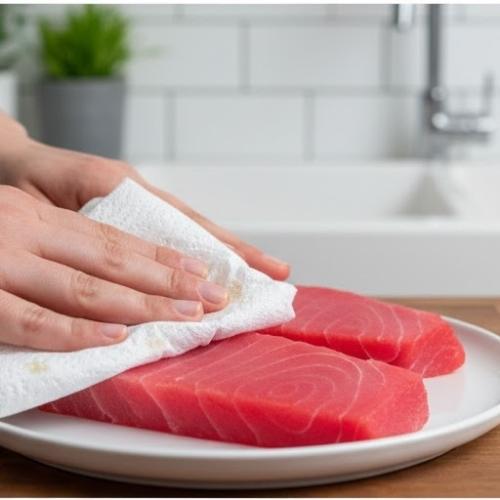 Step 1: Prepare the Tuna Step 1: Prepare the Tuna