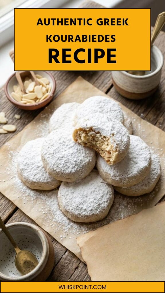 Authentic Greek Kourabiedes Recipe