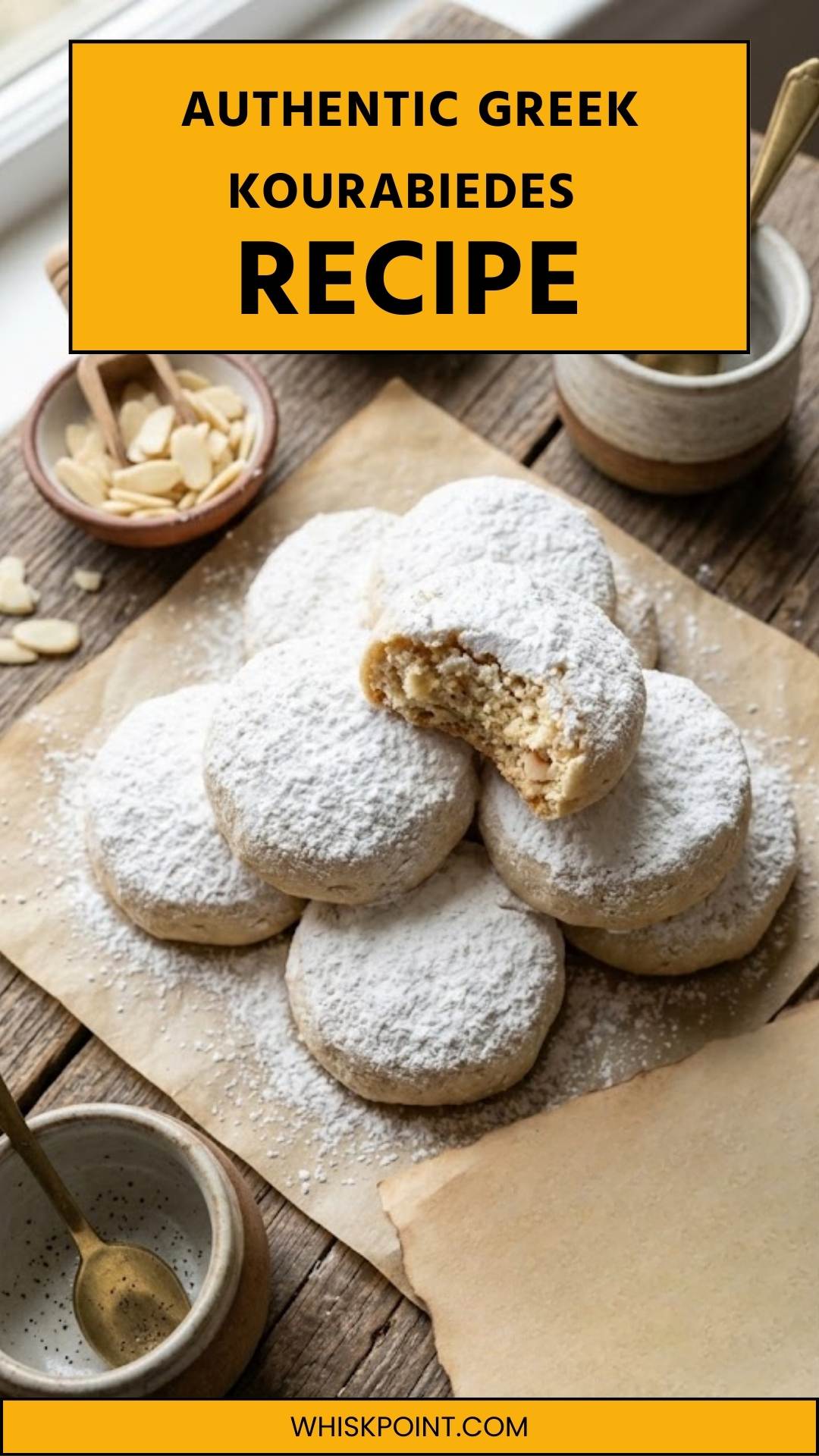 Authentic Greek Kourabiedes Recipe