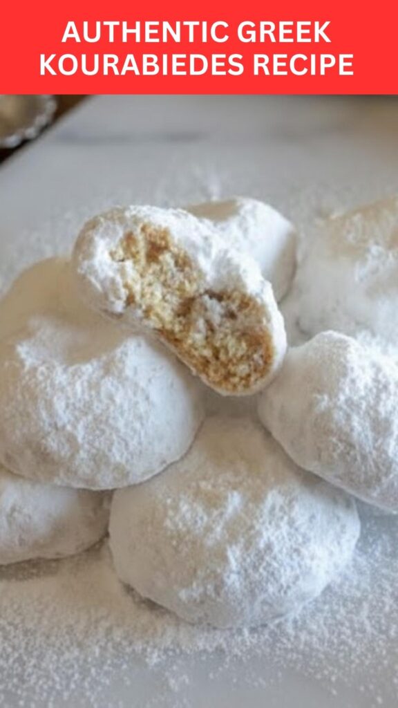 Authentic Greek Kourabiedes Recipe