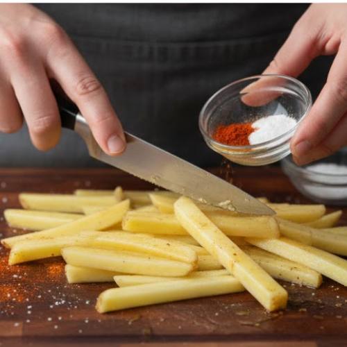 Step 5: Season and Oil