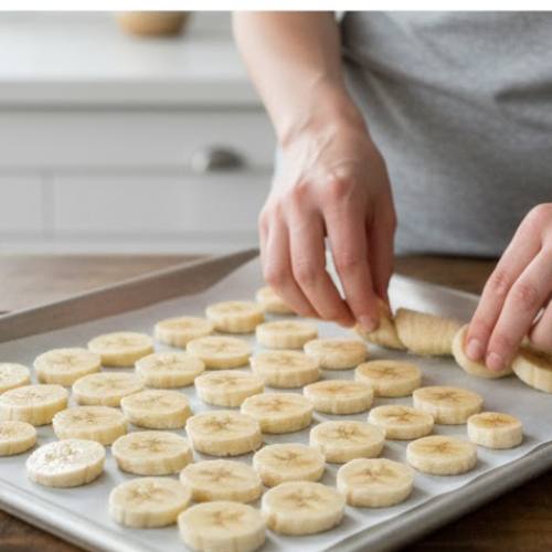 Step 1: Freeze the Bananas Step 1: Freeze the Bananas