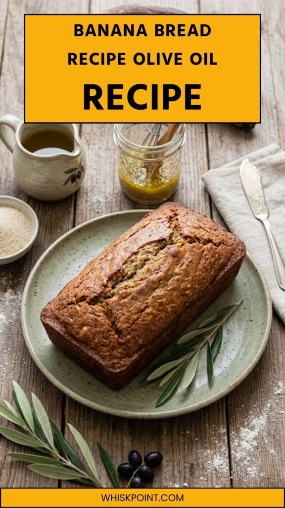 Banana Bread Recipe Olive Oil 