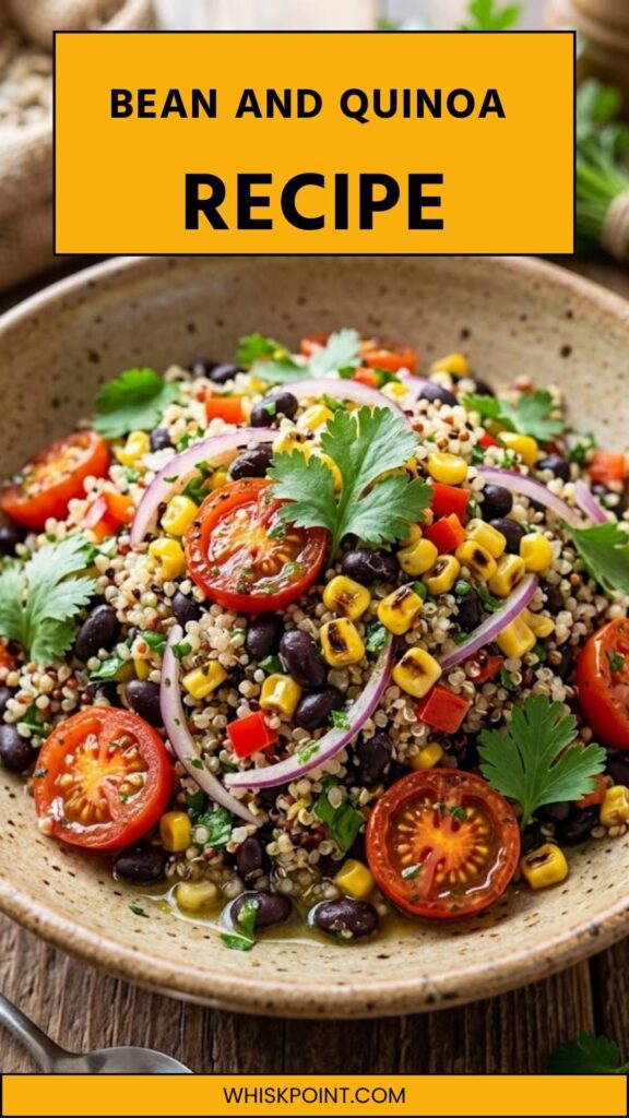 Bean And Quinoa Recipe Bean And Quinoa Recipe