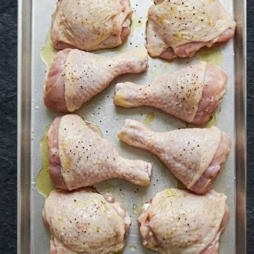 Step 3: Place Chicken on Baking Sheet Step 3: Place Chicken on Baking Sheet