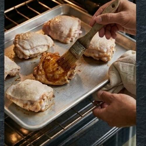 Step 6: Repeat the Basting Step 6: Repeat the Basting