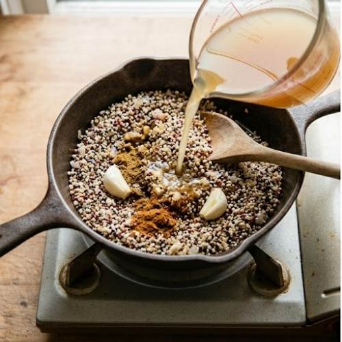 Step 3: Cook the Quinoa Step 3: Cook the Quinoa