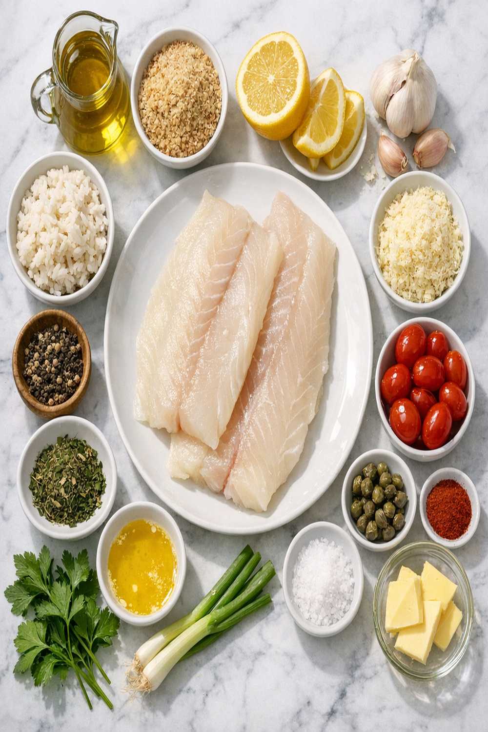 Baked Haddock Recipe ingredients