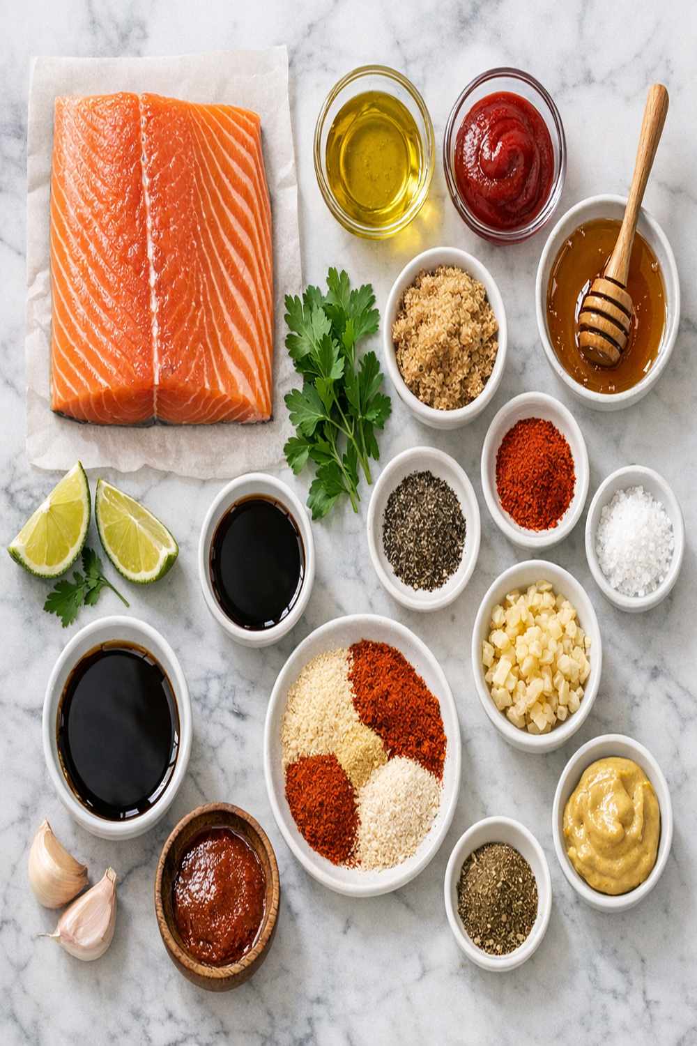 Bbq Salmon Recipe ingredients