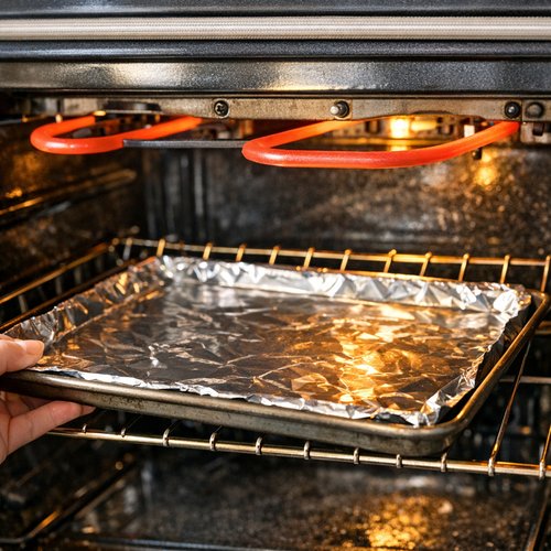 Step 1: Position Your Broiler and Prep Your Sheet Pan