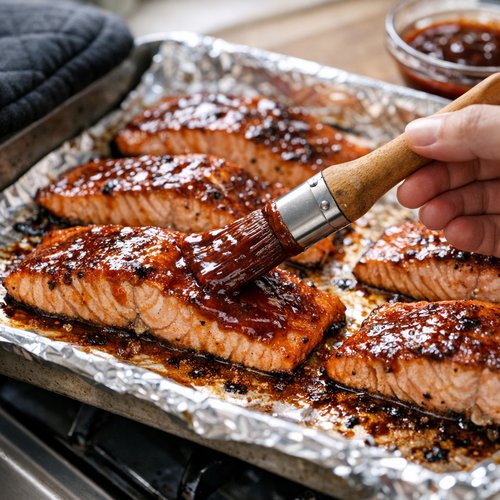Step 5: Second Glaze and Second Broil—3 Minutes
