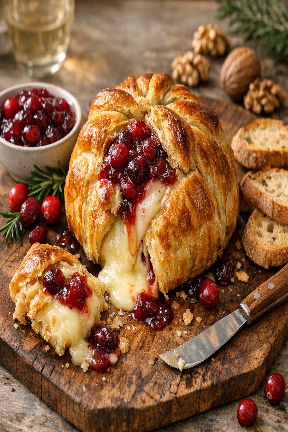 Brie Puff Pastry Cranberry Recipe