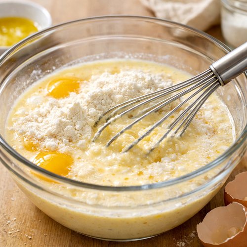 Step 2: Blend Your Wet Ingredients and Bisquick