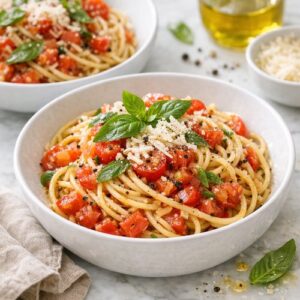 Bruschetta Pasta Recipe step 6