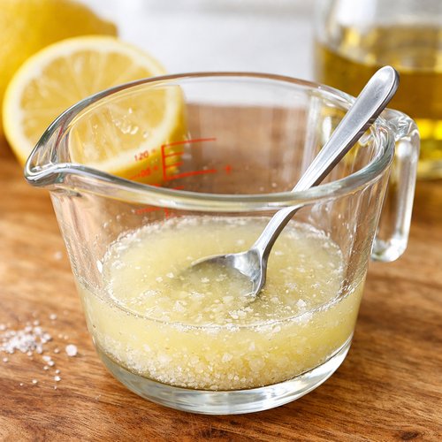 Step 1: Create Your Lemon Dressing